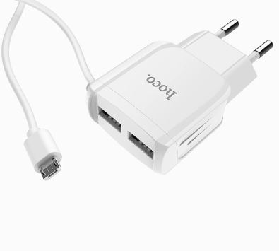 СЗУ Hoco C59A  2 USB 2,1A  appie 8-pin