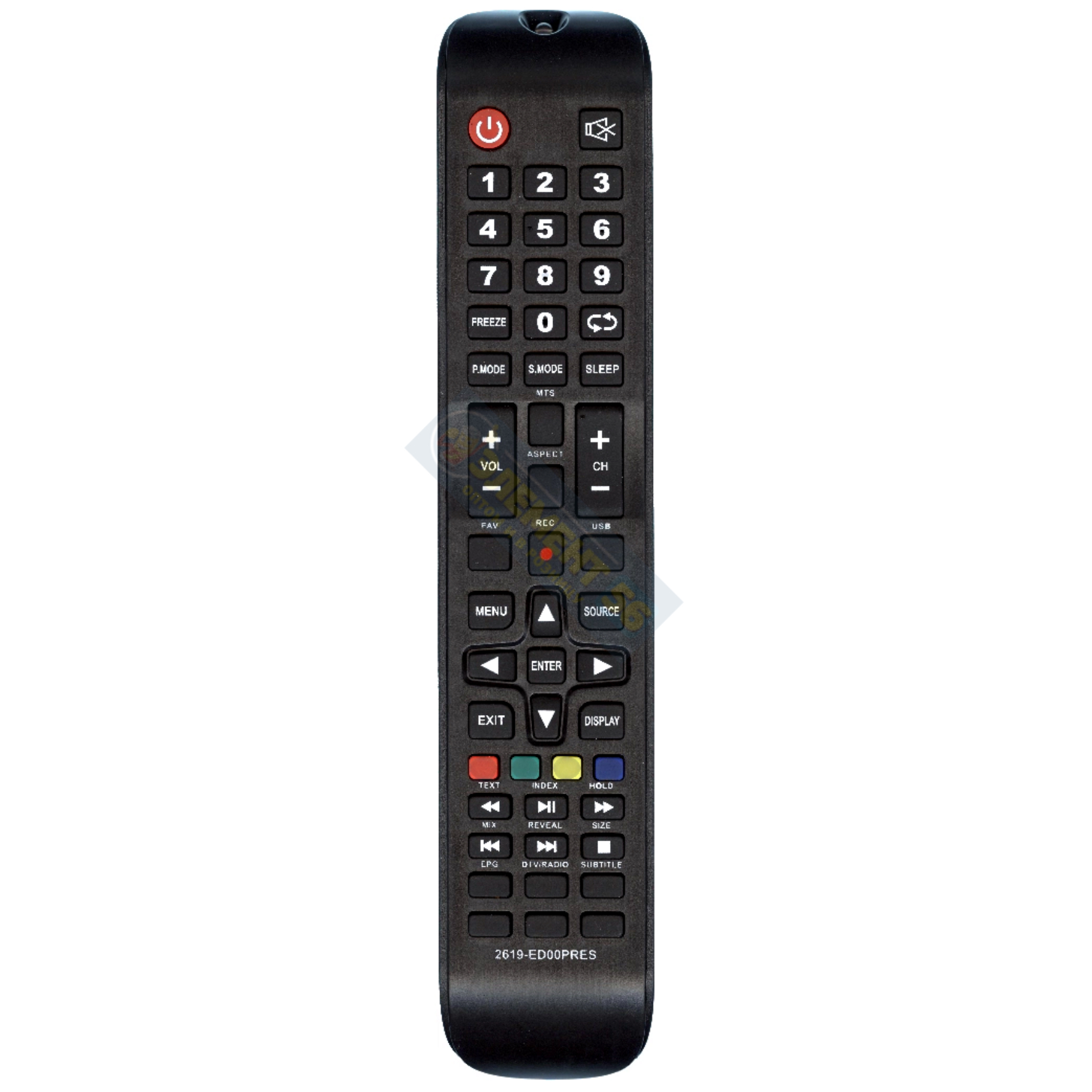 Пульт для телевизора PRESTIGIO 2619-ED00PRES POLAR, SCHAUB LORENZ, OK [HOB1833] тех пак