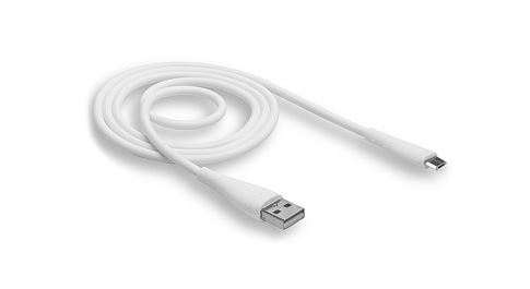 Кабель WALKER C305 microUSB - USB (M) 1м 2.1A белый
