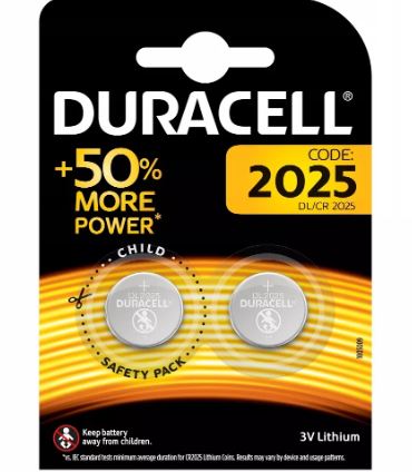 DURACELL CR2025 2BL (10) 32