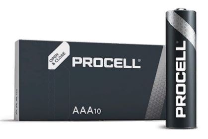 DURACELL LR03 PROCELL INDUSTRIAL 10шт в карт.коробке 29
