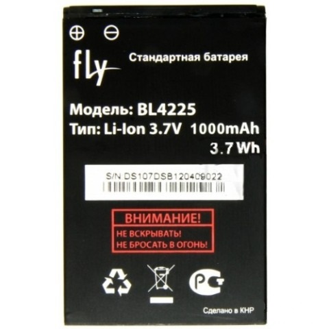 АКБ Fly BL4225 (DS120) тех упак