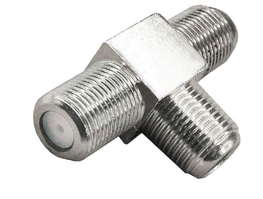 Переходник соединитель x3 гнезда F (F-тройник) PROCONNECT