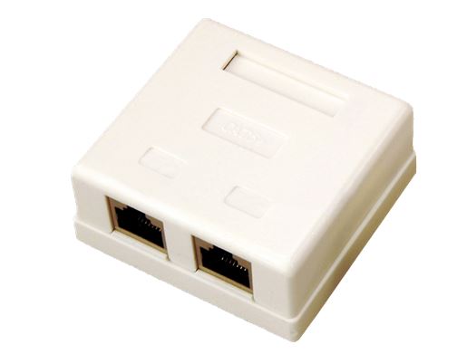 Розетка компьютерная -2*RJ-45 CAT5e REXANT