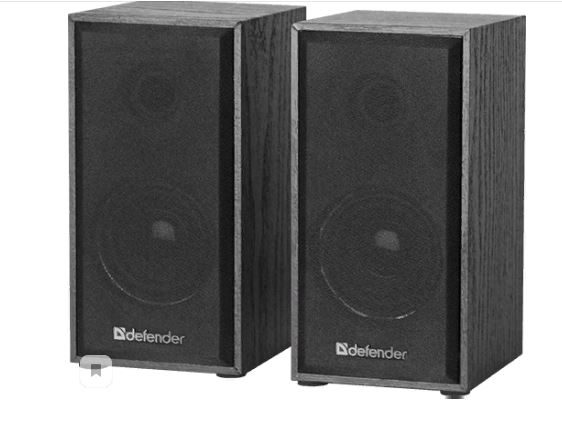 Колонки для компьютера 2.0 DEFENDER SPK 240 6W черные 2х3 Вт USB