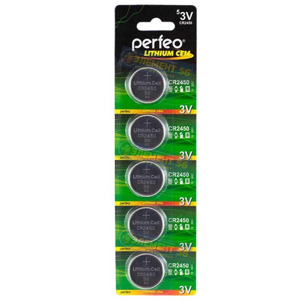 PERFEO CR2450 5BL (100) 27