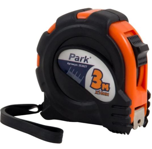 Рулетка PARK измерительная 3мх16мм 353027