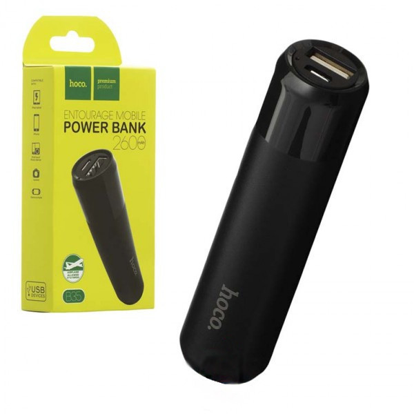 Зарядка портативная Power Bank 2600 mAh HOCO B35