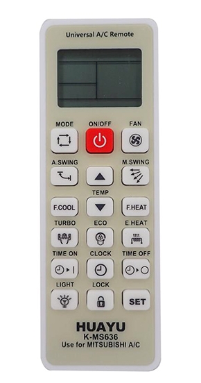 Пульт для кондиционера MITSUBICHI K-MS636