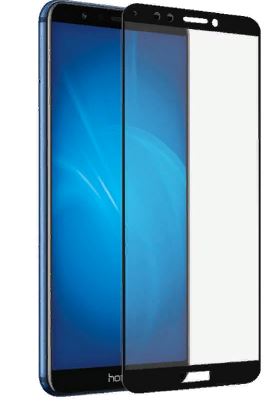 Защитное стекло для Honor 7C Pro 2018 (черный)  Zibelino TG 5D