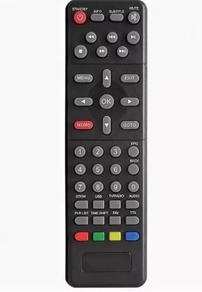 Пульт для приставки LUMAX DVB T2-1000HD DVB-T2 тех пак