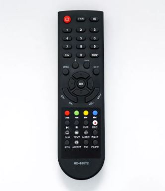 Пульт для приставки DIVISAT DVS HD-600T2 DVB-T2 тех пак1