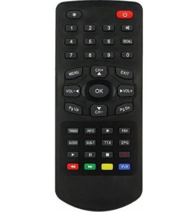 Пульт для приставки GOLDMASTER T-303SD MINI ВАР3 DVB-T2 тех пак