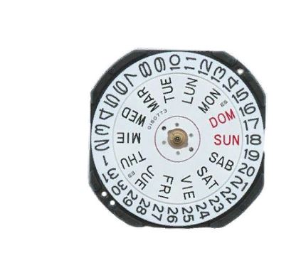 Механизм TMI VX-43ED3D3, дата и день на 3. 3 стр-ки
