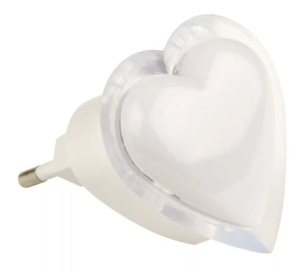 Ночник  Сердечко DTL-308 3LED 0.5W 220V  UNIEL