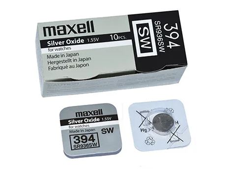 MAXELL 394, SR936SW, SR45, SB-A4, RW33, AG9, G9, 194, LR45, LR936, (1) (10) (100) 26