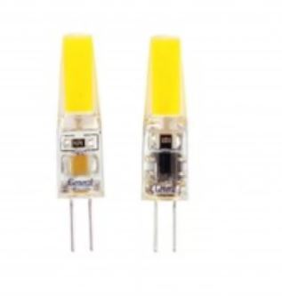 Лампа светодиод. G4 C 220V 3W 2700K 2K 37.5*10 COB  General 5Bl теплый