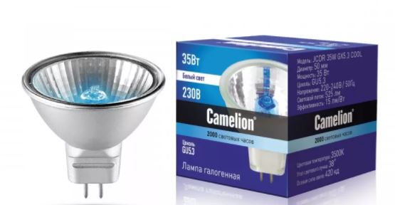 Лампа галоген CAMELION  MR11 GU5.3 230V 35W 35lмм