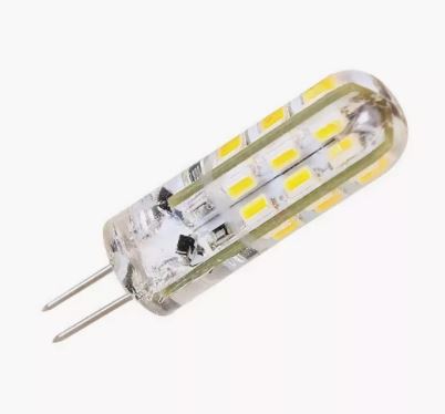 Лампа галоген.JC 220V 1.5W g4 CL 2800K  ECOLA G4RV15ELC теплый