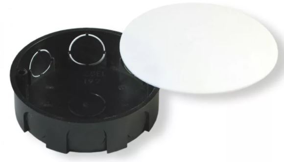 Коробка расп D93*30 для твердых стен с крышкой U-Plast У-192