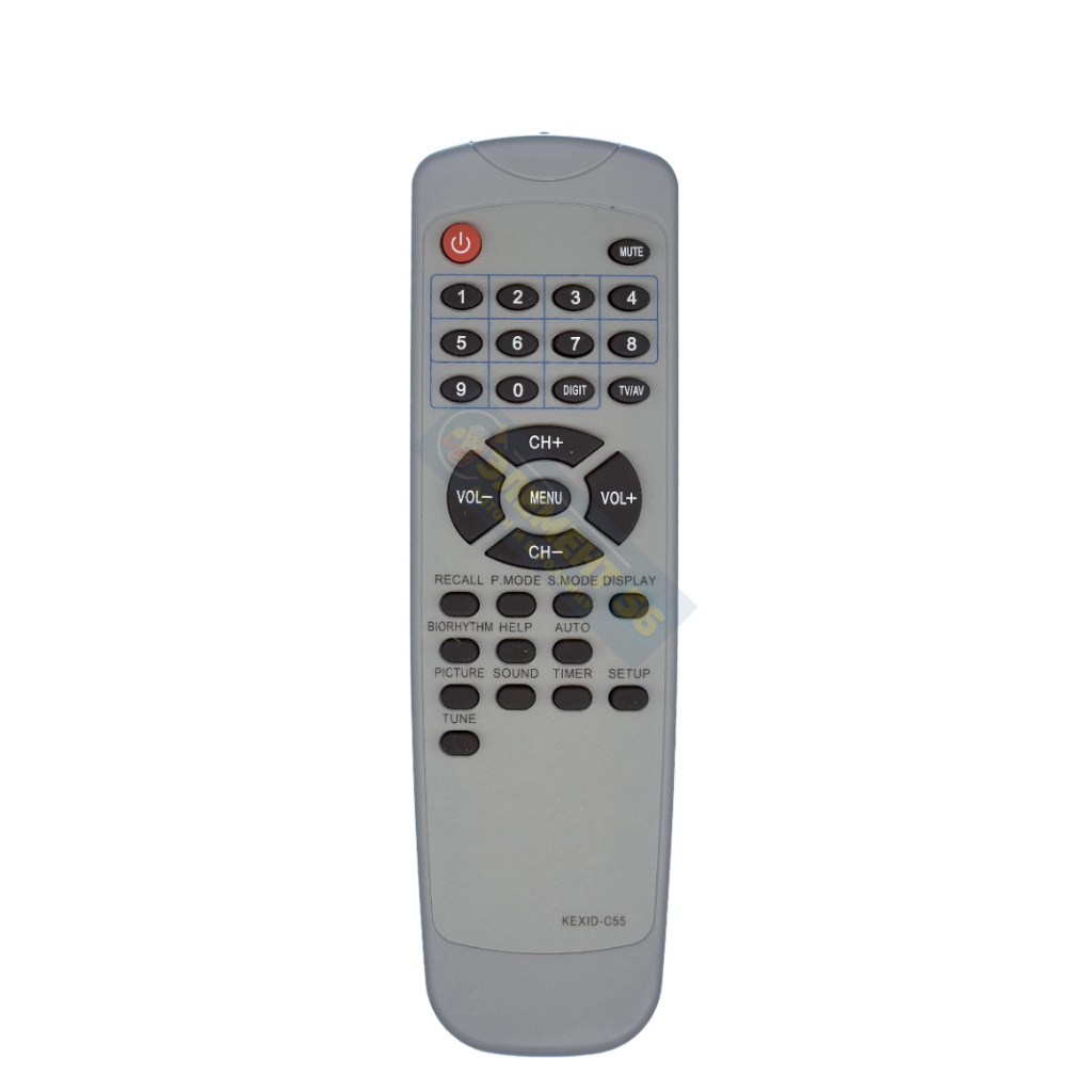 Пульт для телевизора СОКОЛ (SOKOL), SITRONICS, ELECTRON, ROLSEN, AKAI STV-2121N KEXID-C55 тех пак
