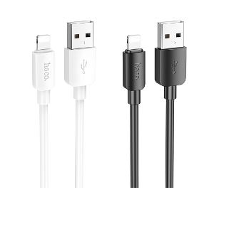Кабель Hoco X96 2,4A  Lightning 8-pin USB ПВХ1м