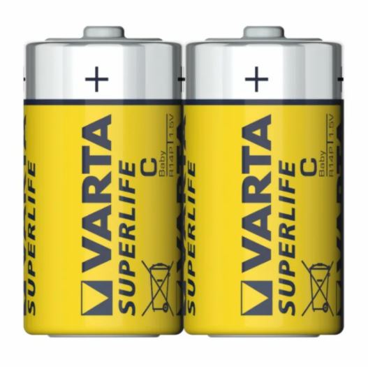 VARTA R20 SUPERLIFE , 373, 13D, D 2SP (2) (24) (120 26