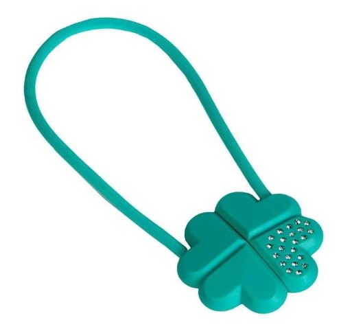 Дата-кабель JOYROOM S-L125 USB для MICRO 0,2м брелок-подвеска Lucky Clover зелен.