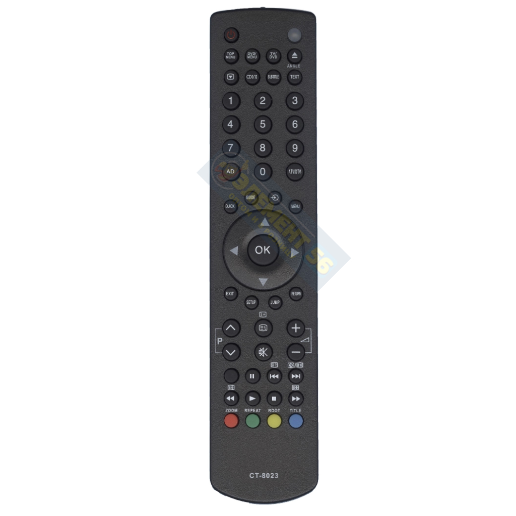 Пульт для телевизора TOSHIBA CT-8023 LCDTV+DVD тех пак