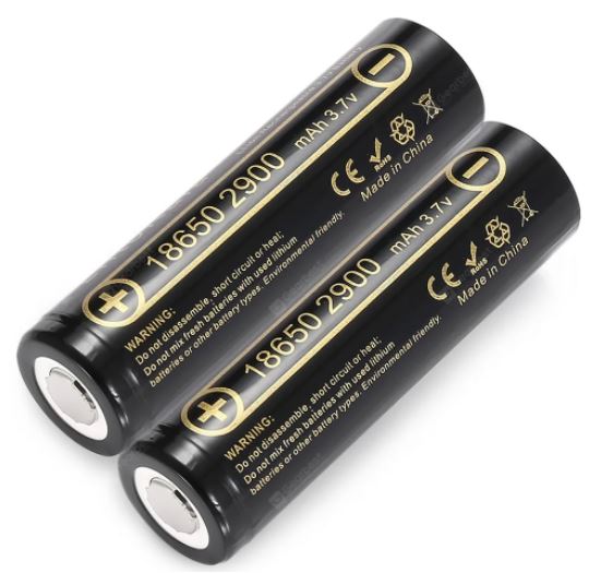 Аккумулятор LIITOKALA 18650 (2900 mAh 3.7V) высокотоковый LiCoO2, NCR Li-lon Lii-29A