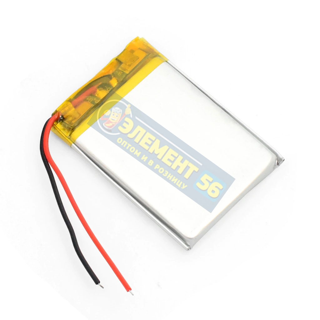 Аккумулятор Орбита OT-BAL03 (300 mAh) Li-lon 3x30x40mm