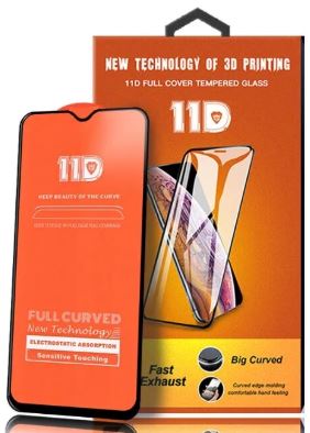 Защитное стекло для IPHONE 6/6S+ 11D 0.33mm черное  MIETUBL