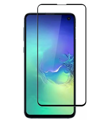 Защитное стекло для SAMSUNG S10LITE 2.5D  черное техпак  MIETUBL
