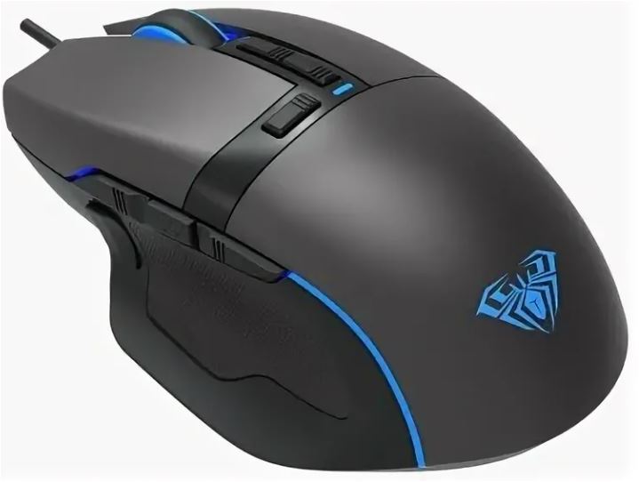 Мышь AULA F808 игровая  оптическая 6 кнопок с подсветкой