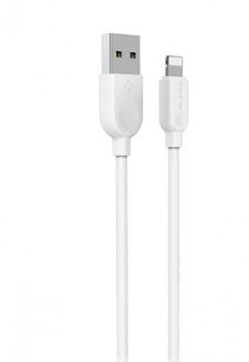 Кабель BOROFONE BX14  USB -iPHONE 5X 1,0м 2.4 A белый