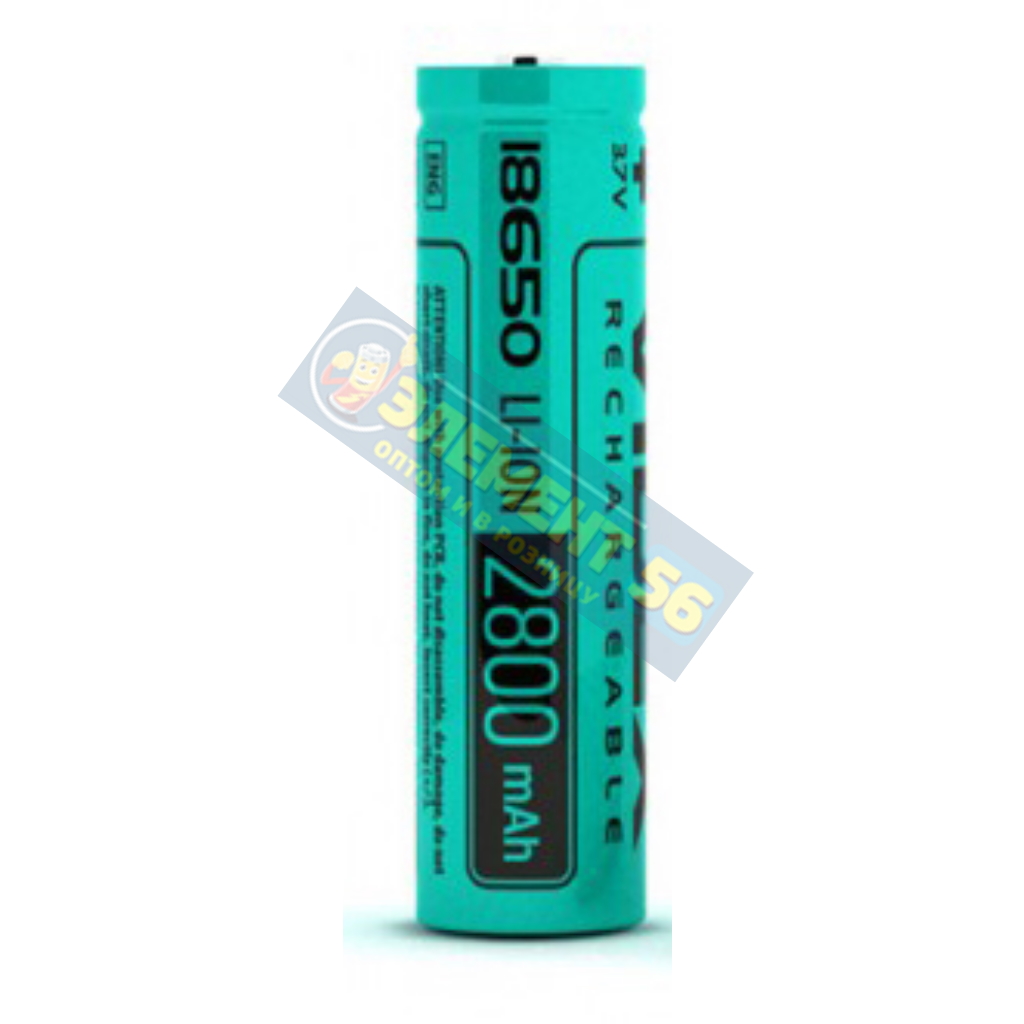 Аккумулятор VIDEX ICR 18650 (2800 mAh 5 A) LiCoO2, NCR Li-lon 100BULK без защиты