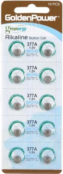 GOLDEN POWER AG4, G4, 177, 377, LR626, LR66, SR626SW (10) (250)