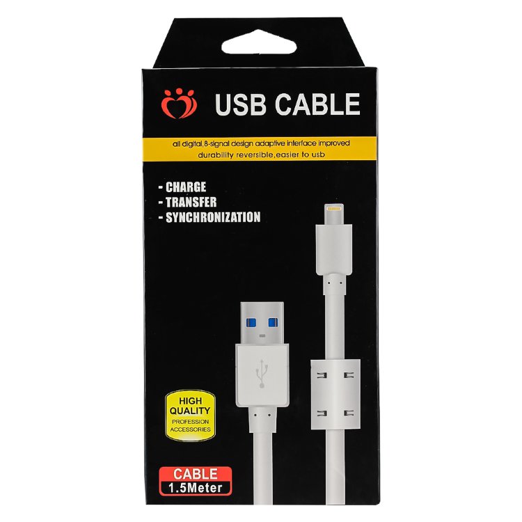 Кабель MLD USB IPHONE 5 1.5м