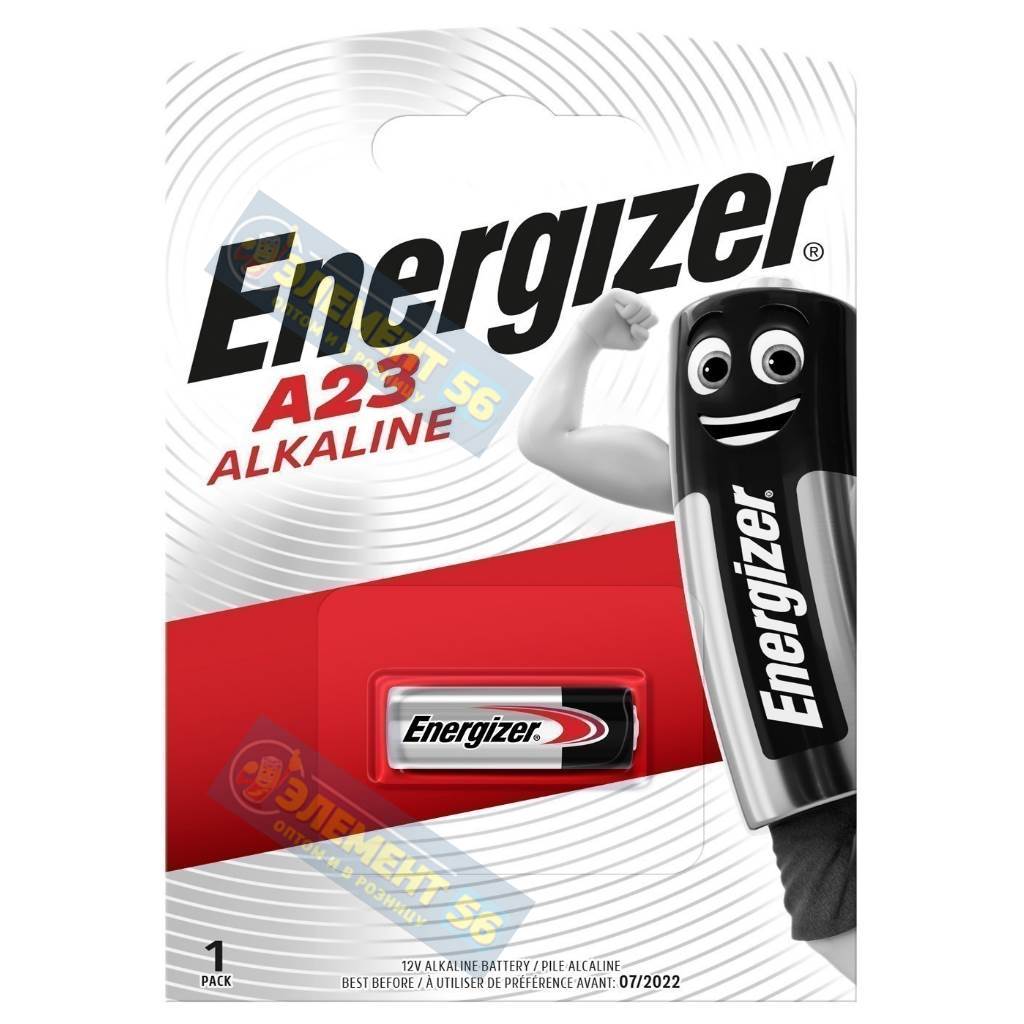 ENERGIZER A23, MN21, 23A, ANSI-1181A, 8LR23, 8LR932, GP23A, E23A, LRV08, V23GA 1BL (1) (10) 23