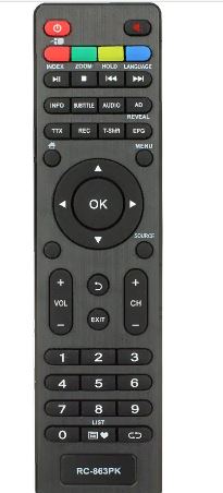 Пульт для телевизора DAEWOO RC-863PK тех пак