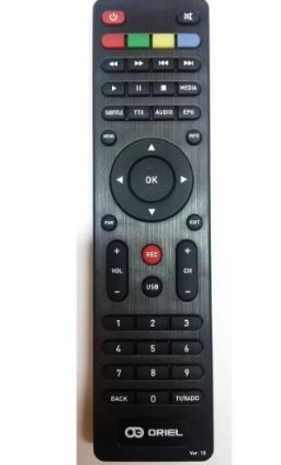 Пульт для приставки ORIEL ПДУ-10 (ver.10) DVB-T2 тех пак