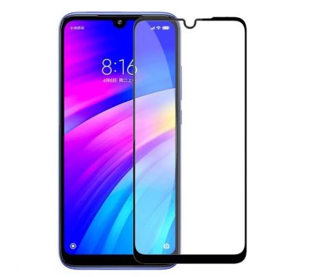 Защитное стекло для Xiaomi Redmi 7 с рамкой 3D