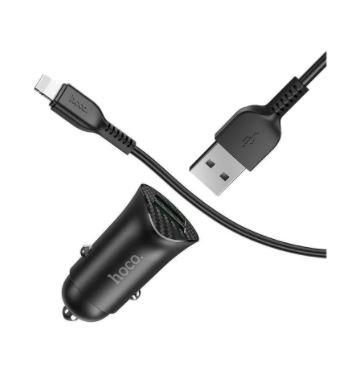 АЗУ HOCO Z39 2 USB QC3.0  18W  LIGHTNING 8pin