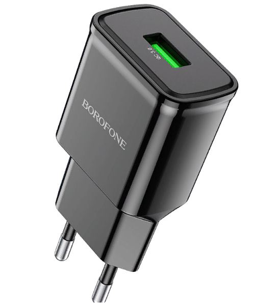СЗУ BOROFONE BA59A  1 USB 3.0A быстрая зарядка