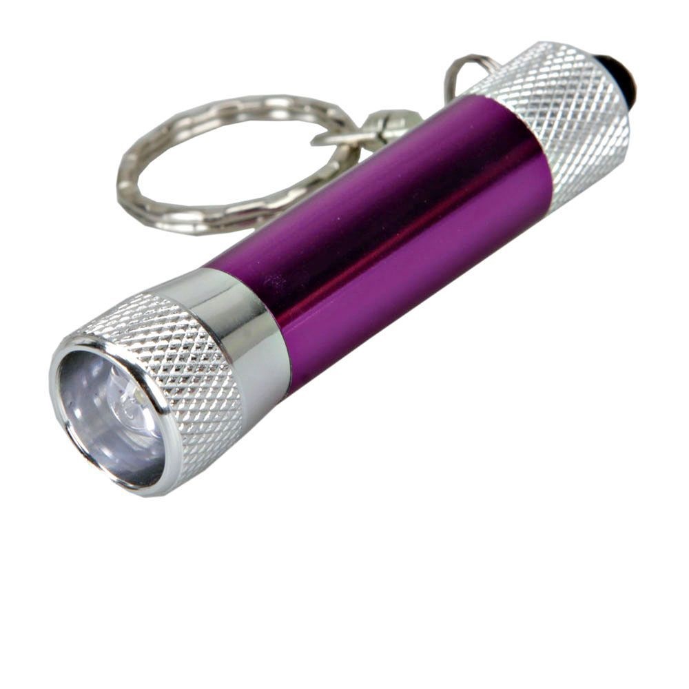 Фонарь-брелок LEDlight мини 1 светодиод золотой квадратн.3XG01