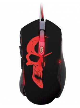 Мышь игровая QUMO DRAGON WAR AXE M07 800-2400DPI 6кн. USB