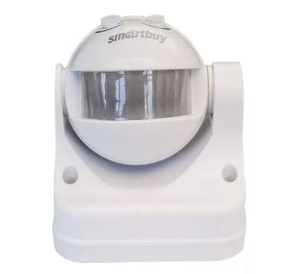 Датчик движения SMART BUY настенный 1200Вт IP44 SBL-MS-009
