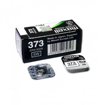 MAXELL 373, SR916SW, SR68, SBAJ-DJ, RW3377, SR626SW, AG4, G4, 177, LR626, LR66 (1) (10) (100) 25