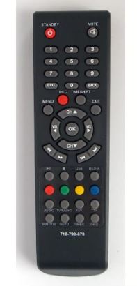 Пульт для приставки ORIEL ПДУ-7 (ver.7) DVB-T2 тех пак1