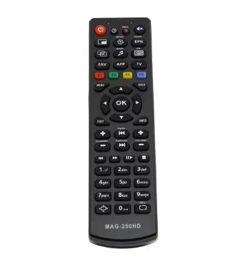 Пульт для приставки Ростелеком (Rostelecom) MAG-255 (MAG255) IPTV DVB-T2 тех пак